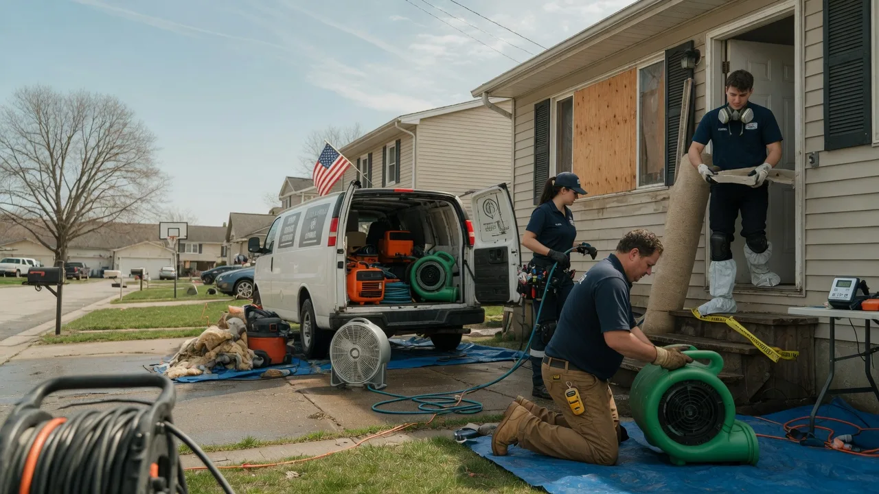 Water Damage Restoration in Coventry, RI near me